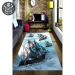 Tapis de salon en polyester avec livraison gratuite - 80cm x 50cm