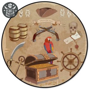 Tapis de salon en polyester avec livraison standard gratuite - Diameter 91CM