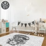 Tapis Pirate Salon Design Caraïbes — Trésor Pirate (vue 6)