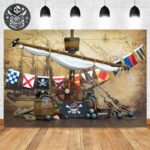 Tapisserie pirate gratuite - Vinyl 60x40cm