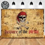 Tapisserie Pirate pour Chambre d’Enfant - Vinyl 60x40cm