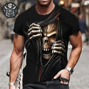 T-shirt Pirate HD Design 3D Adulte — Trésor Pirate
