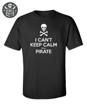 T-shirt Pirate Crâne Impression 3D Homme — Trésor Pirate