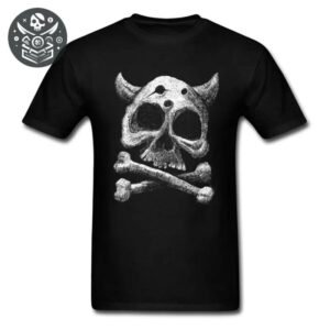 Tee-shirt Pirate Skull de Qualité 🏴☠️ 3 Tee-shirt Pirate Skull de Qualité 🏴☠️ - S - T-Shirt Pirate