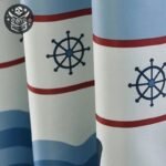 Rideau Pirate Bébé Polyester Ombrage Enfant — Trésor Pirate (vue 6)