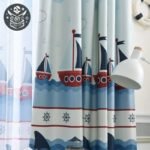 Rideau Pirate Bébé Polyester Ombrage Enfant — Trésor Pirate (vue 4)