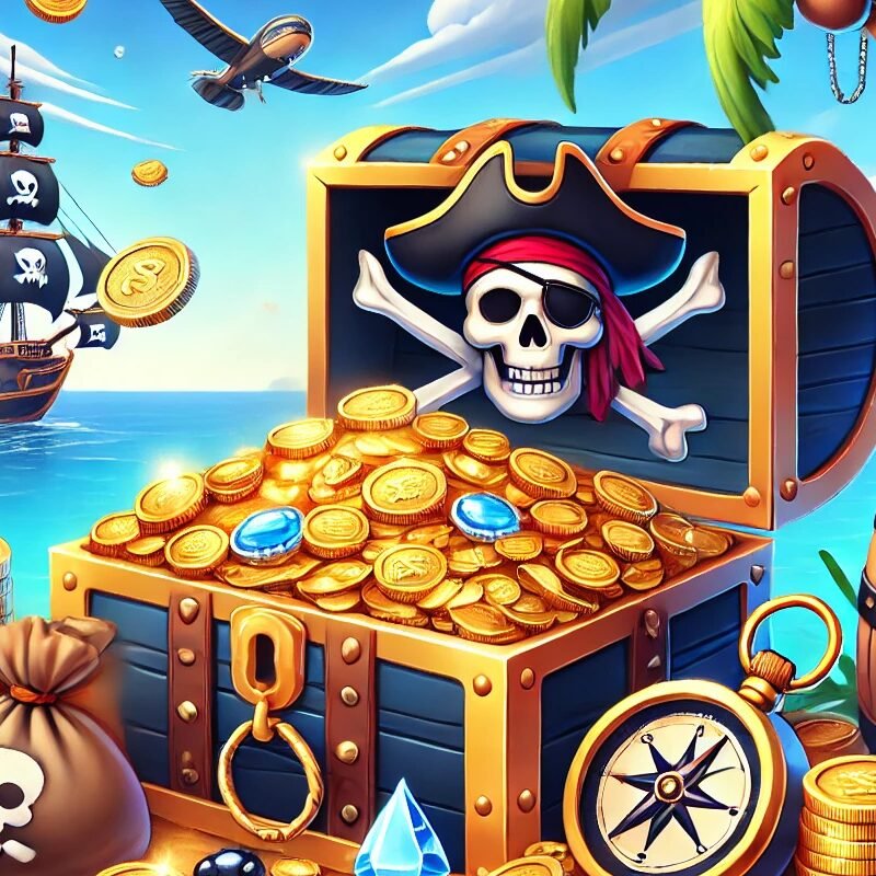 tresor pirate plage image