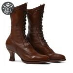 Bottines Pirate Cuir Femme Renaissance