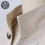 Veste Pirate Noire Coupe Longue — Trésor Pirate (vue 3)