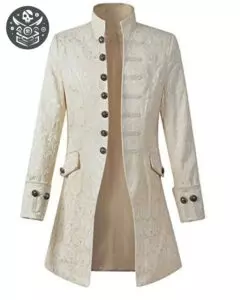 Veste Pirate à Coupe Longue de Qualité - S - Veste Pirate