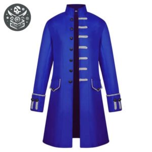 Veste Pirate Bleue Élégante - S - Veste Pirate