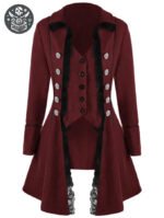 Veste Pirate en Polycoton de Style Corsaire - M - Veste Pirate