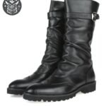 Bottes Pirate Capitaine Cuir Vache Homme